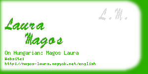 laura magos business card